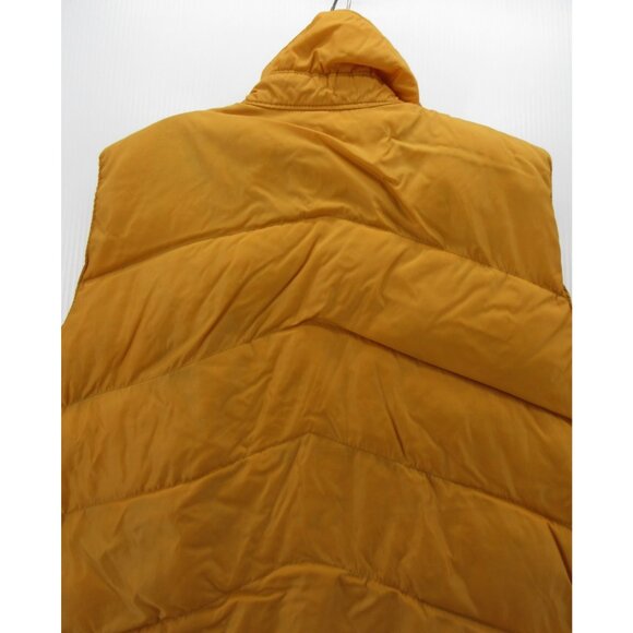 VINTAGE Camel Vest Large Goose Down Puffer Quilted 70s 80s Gorpcore * - Picture 10 of 14